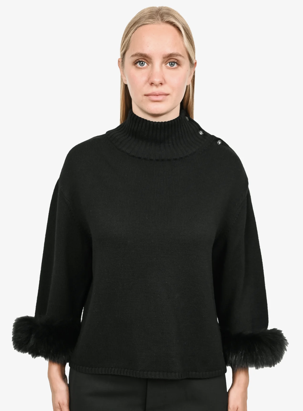 Alice + Olivia Fur Cuff Sweater — UFO No More
