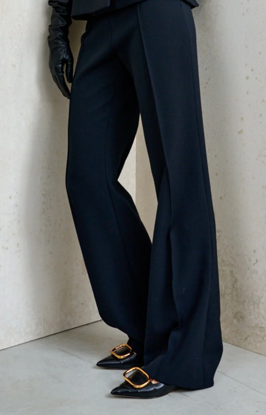 Natan Pasco Trousers in Black