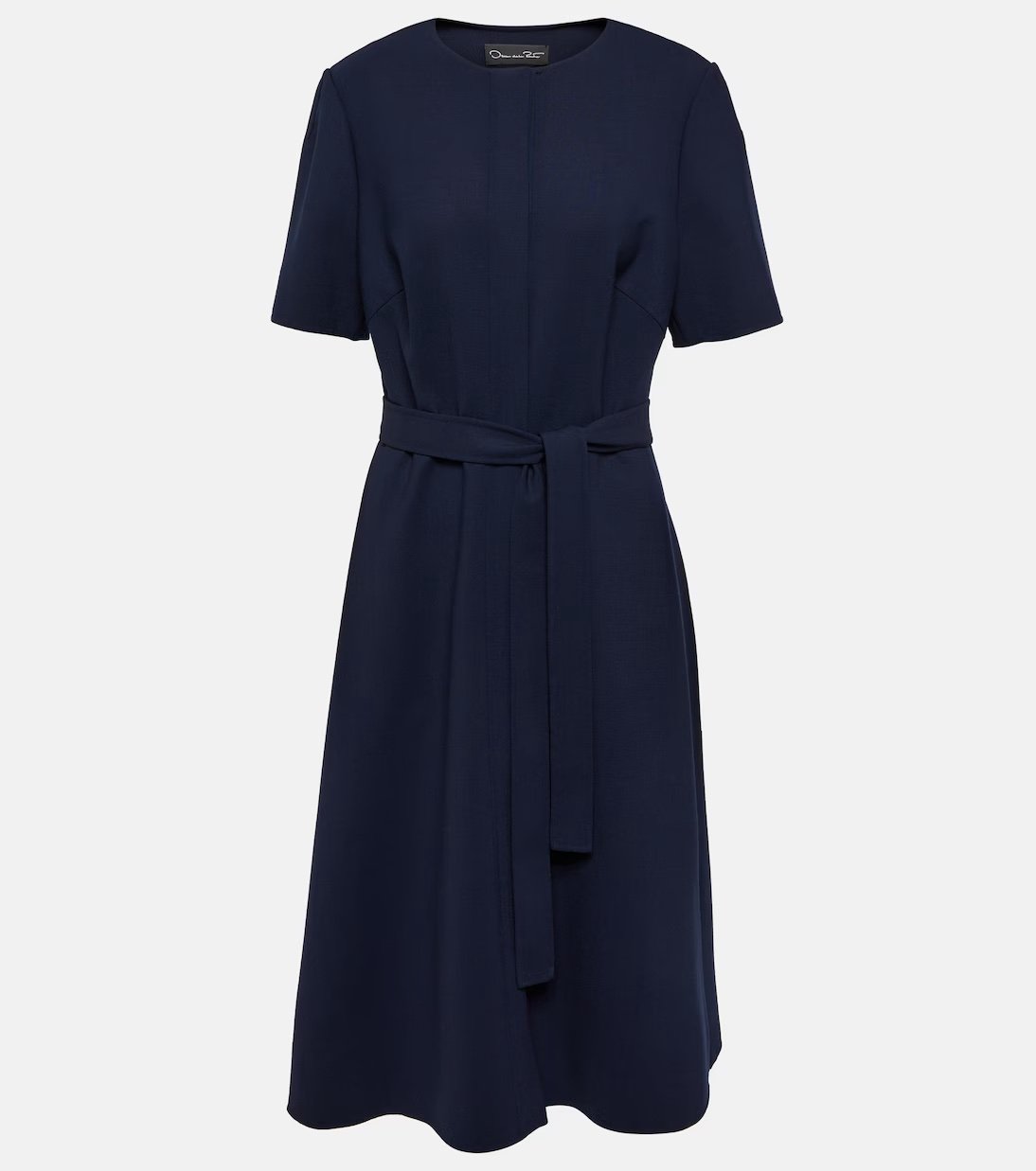 Oscar de la Renta Wool-blend Midi Dress