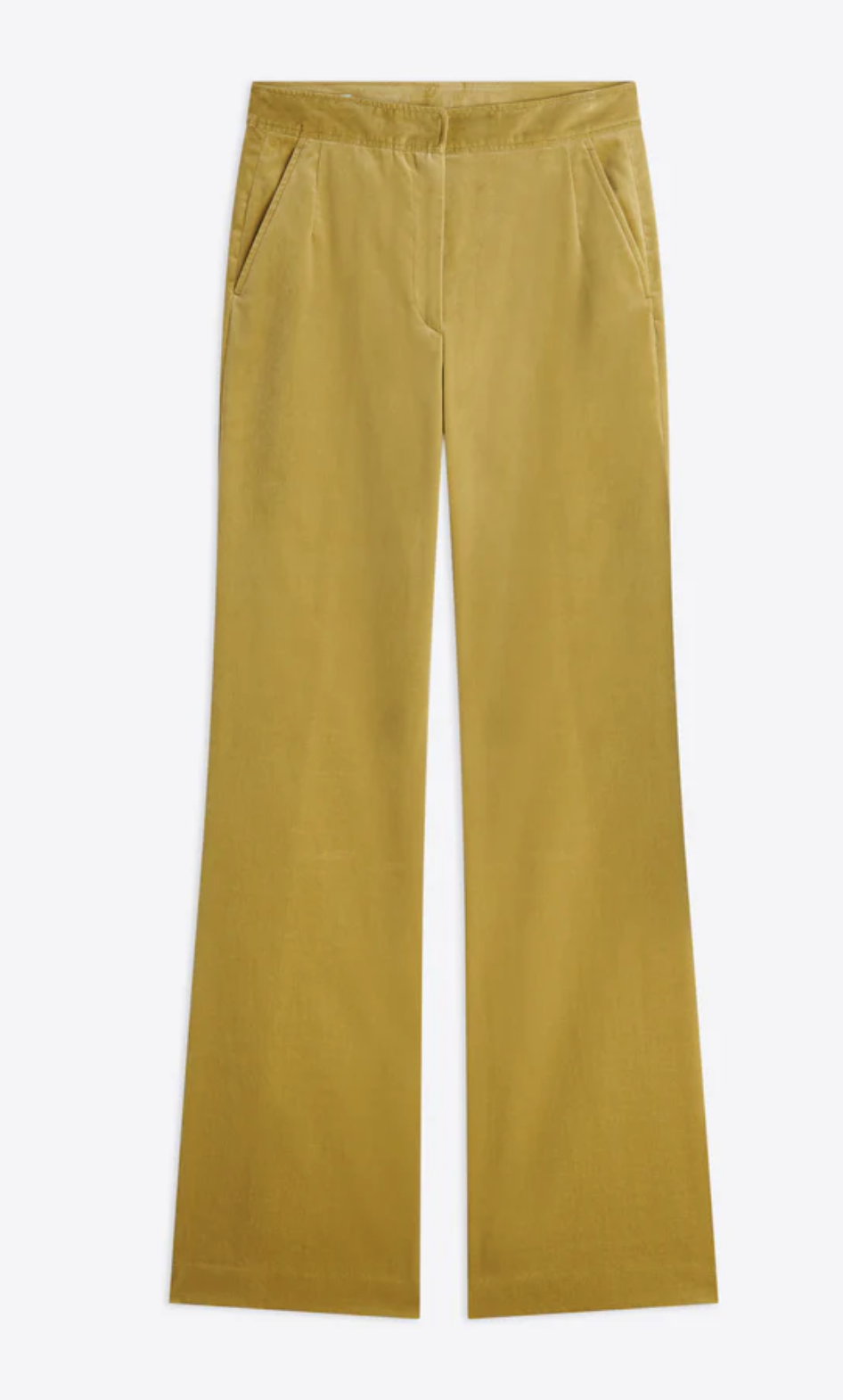 Dries Van Noten Flared Velvet Trousers