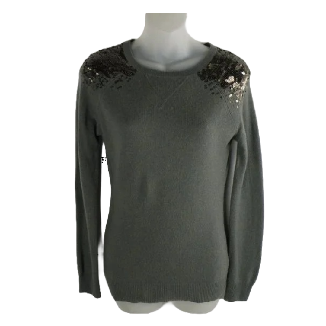 Aqua Cashmere Sequin-Embellished Sweater.png
