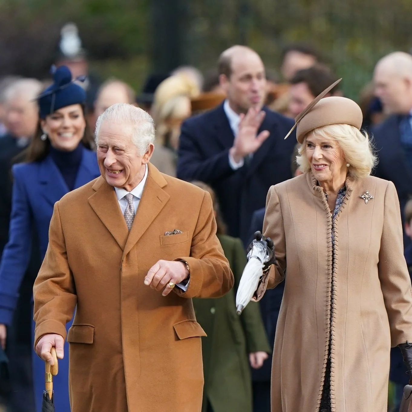 British Royal Family attends Christmas Day service at Sandringham