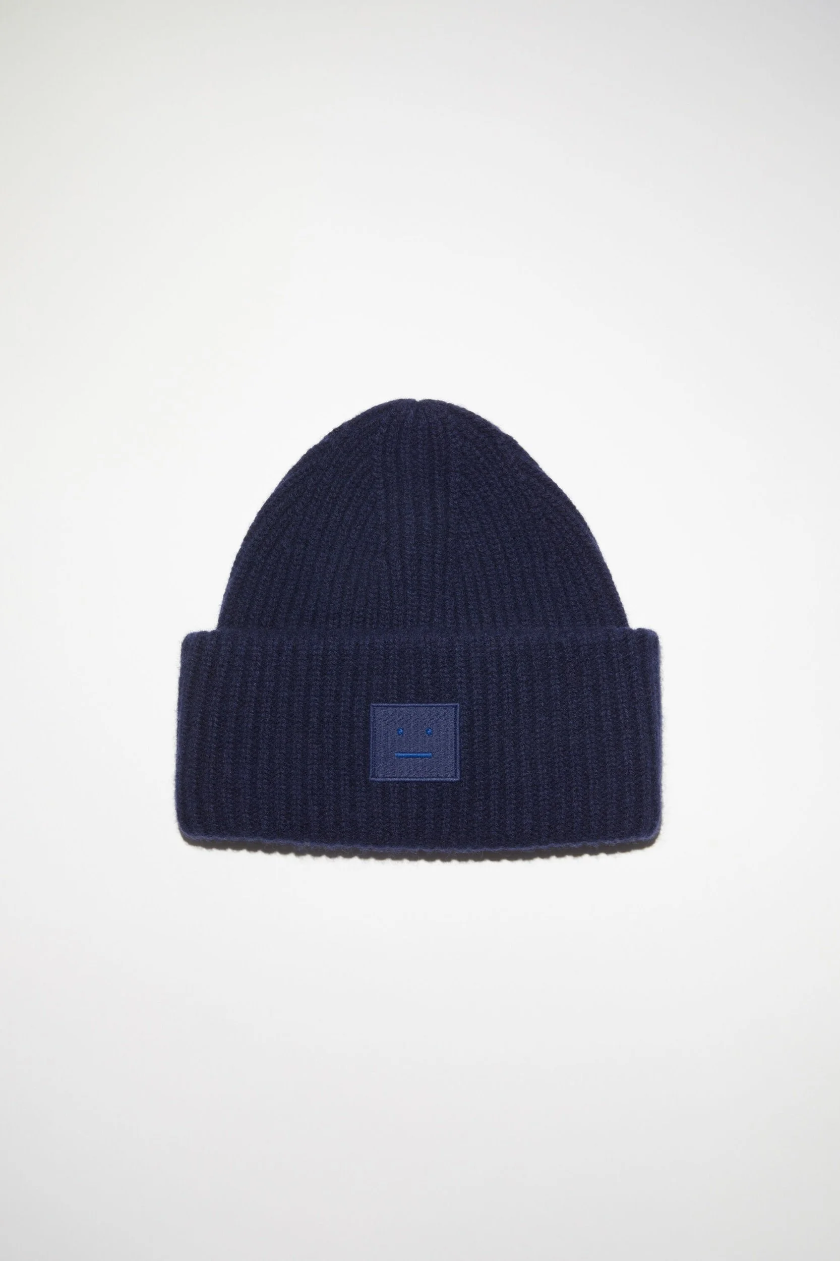 Acne Studios Large Face Logo Beanie