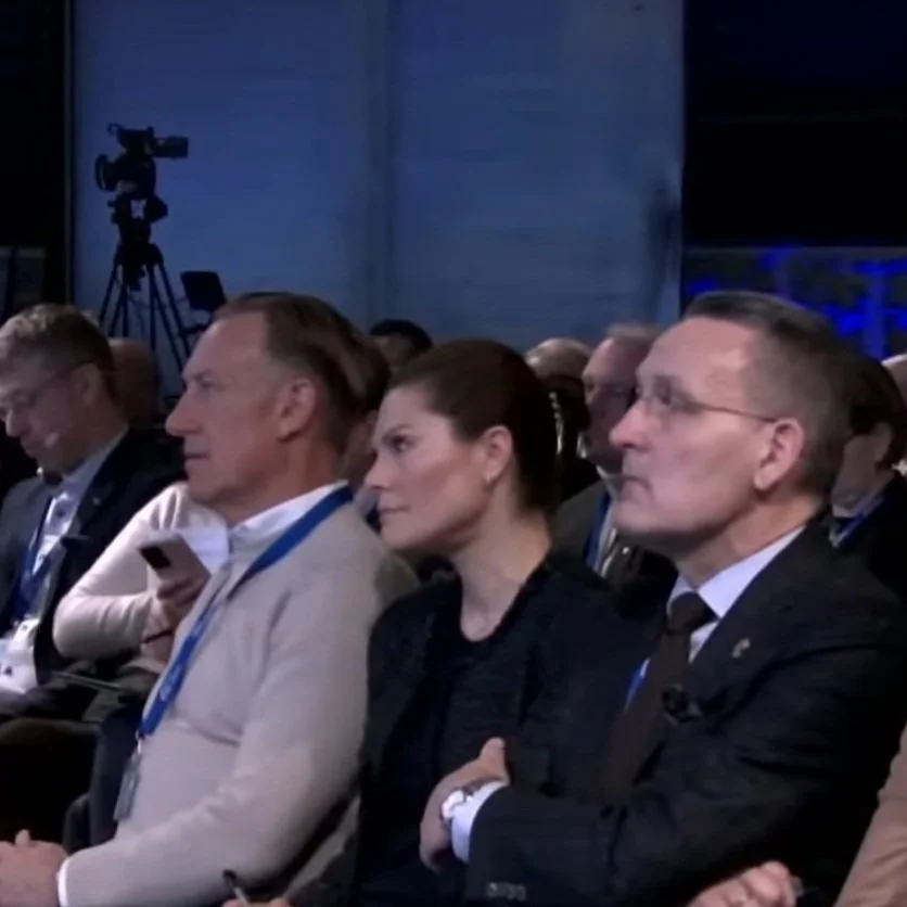 Crown Princess Victoria attends Day 3 of People and Defense National Conference 