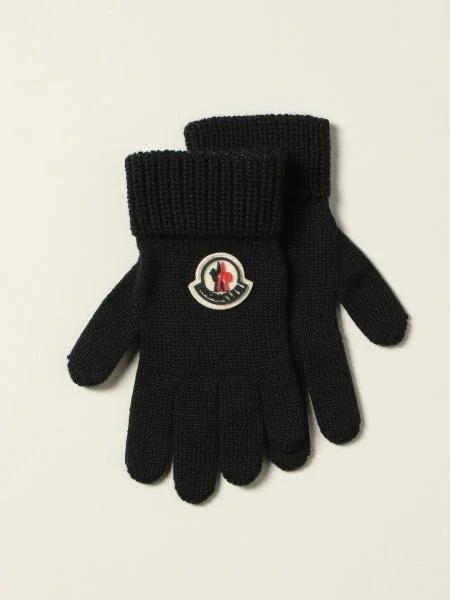 Moncler Kids Logo Gloves