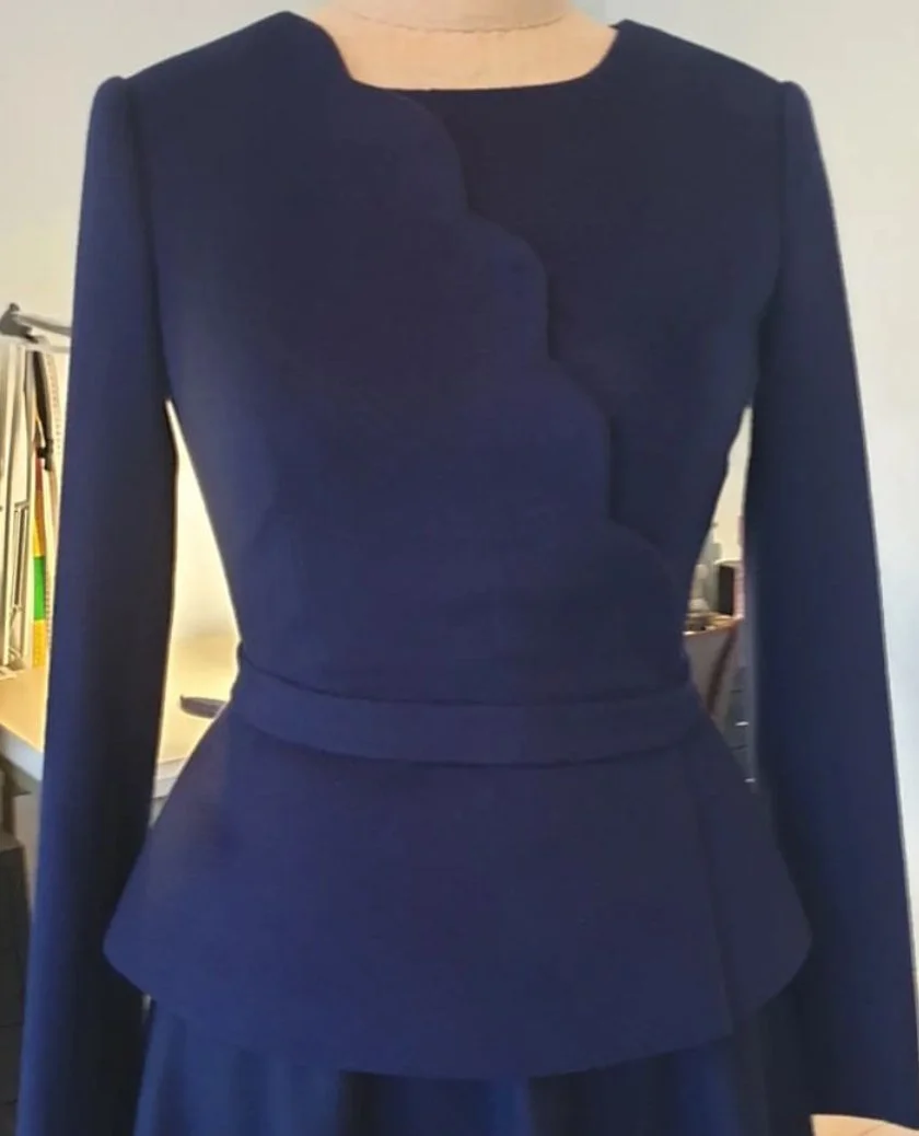 Ole Yde Scalloped Cashmere Jacket