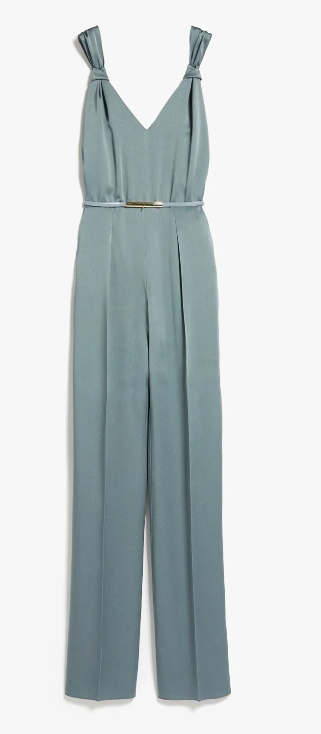 Max Mara Pino Jumpsuit in Light Blue