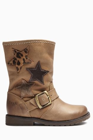 Next Star Leather Boots in Tan.jpg