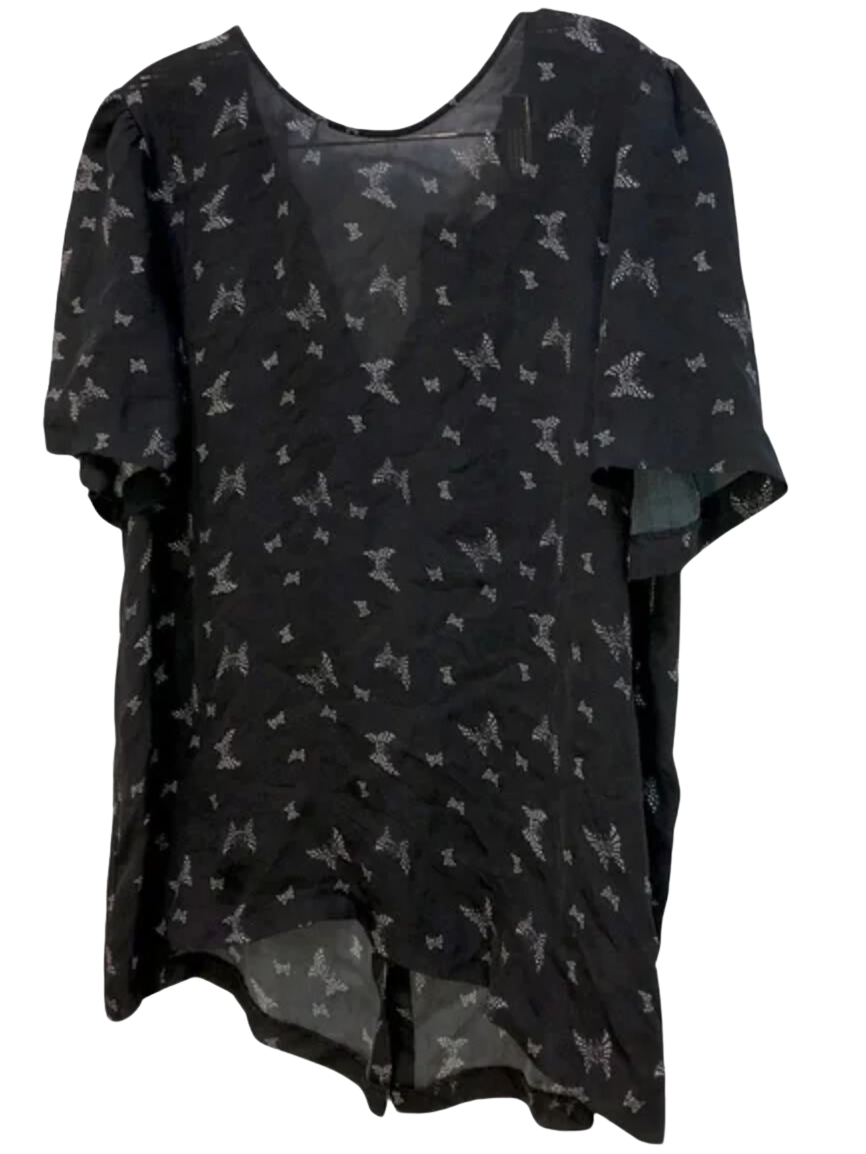 Band of Outsiders Butterfly Print Top