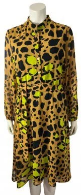 Marie Méro Leo Print Dress