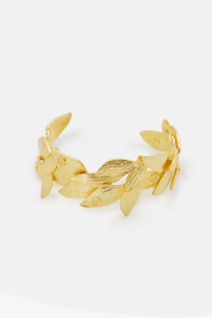 Carolina Herrera CH Leaves Bracelet