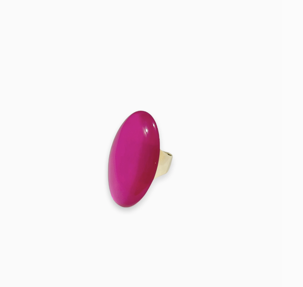 Angelo Moretti Pink Oval Ring