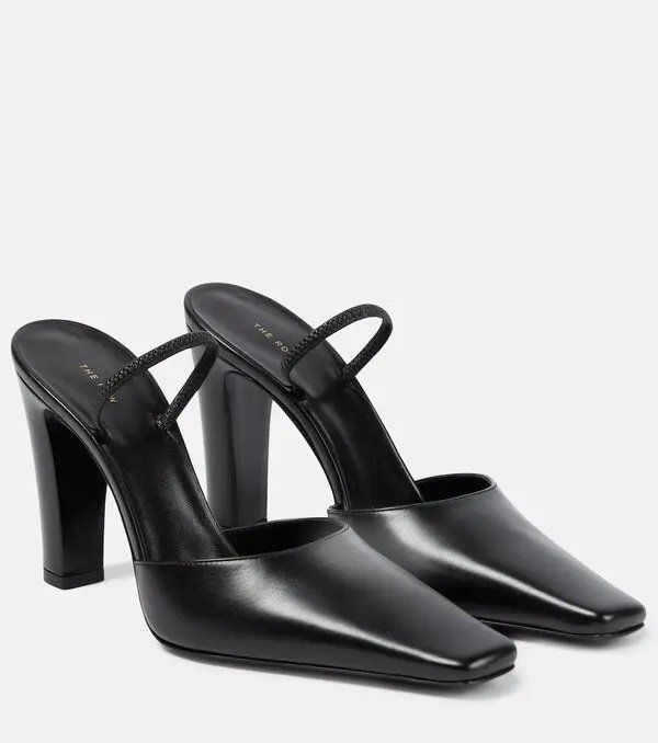 The Row Slingback Leather Pumps in Black.jpg