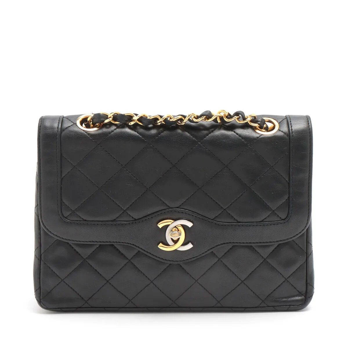 Chanel Paris Double-Flap Bag in Black.jpg