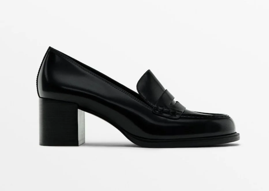 Massimo Dutti Heeled Loafers — UFO No More
