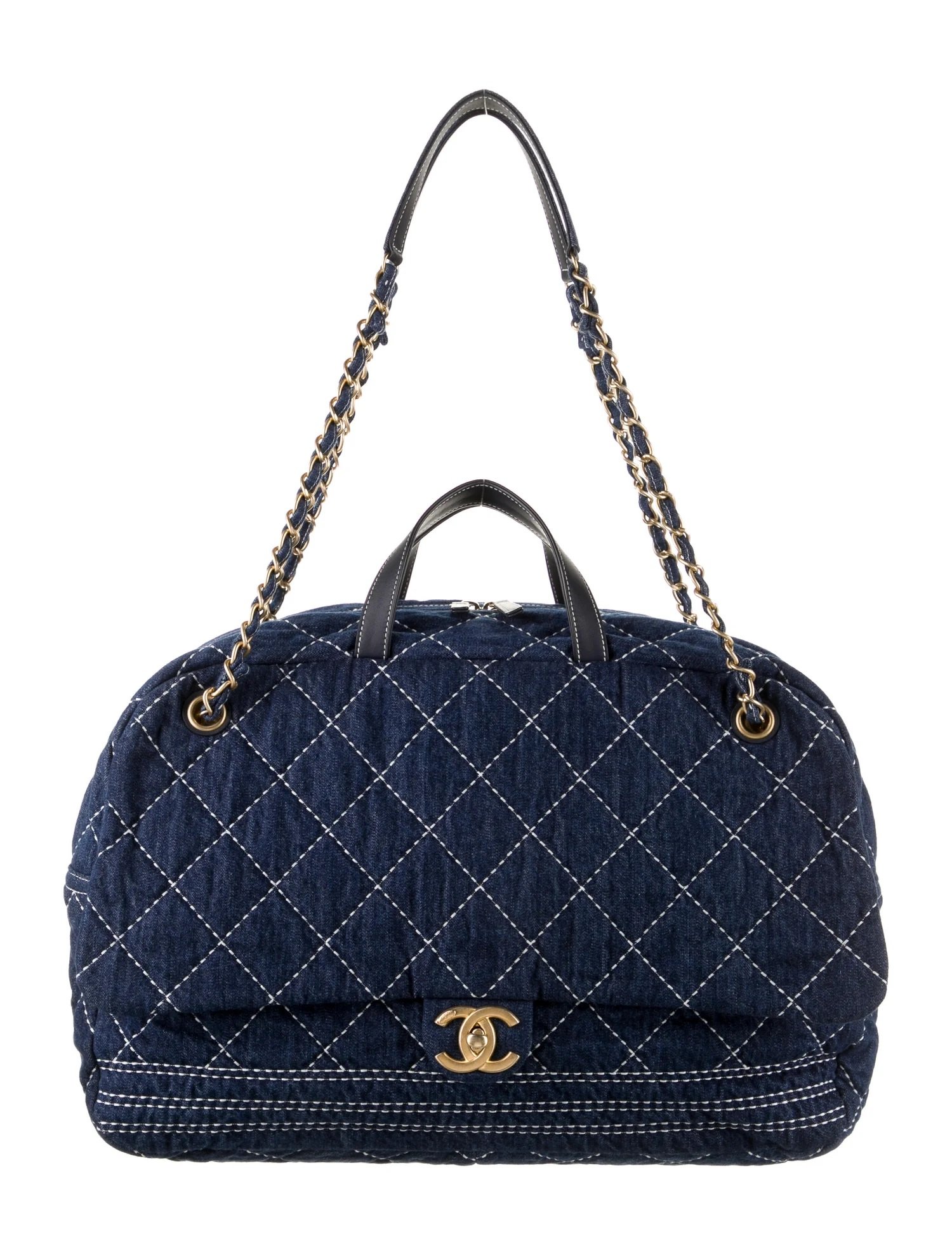 Chanel Trip Express Bowling Bag in Blue Denim.jpg