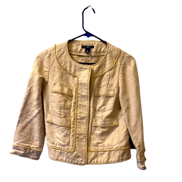 Gap Heavy Linen Crop Jacket