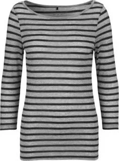Day Birger et Mikkelsen Striped Layering Top in Grey