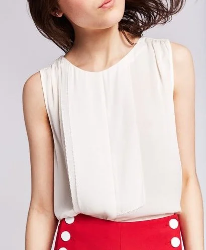 Tara Jarmon Layered Sleeveless Top