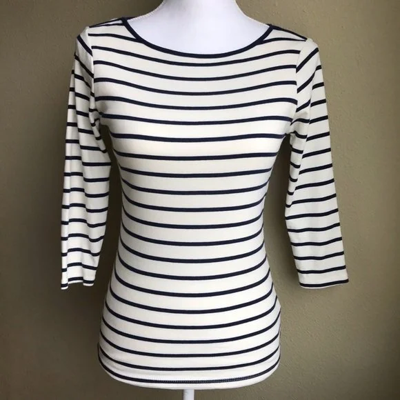 Zara Striped Breton Top