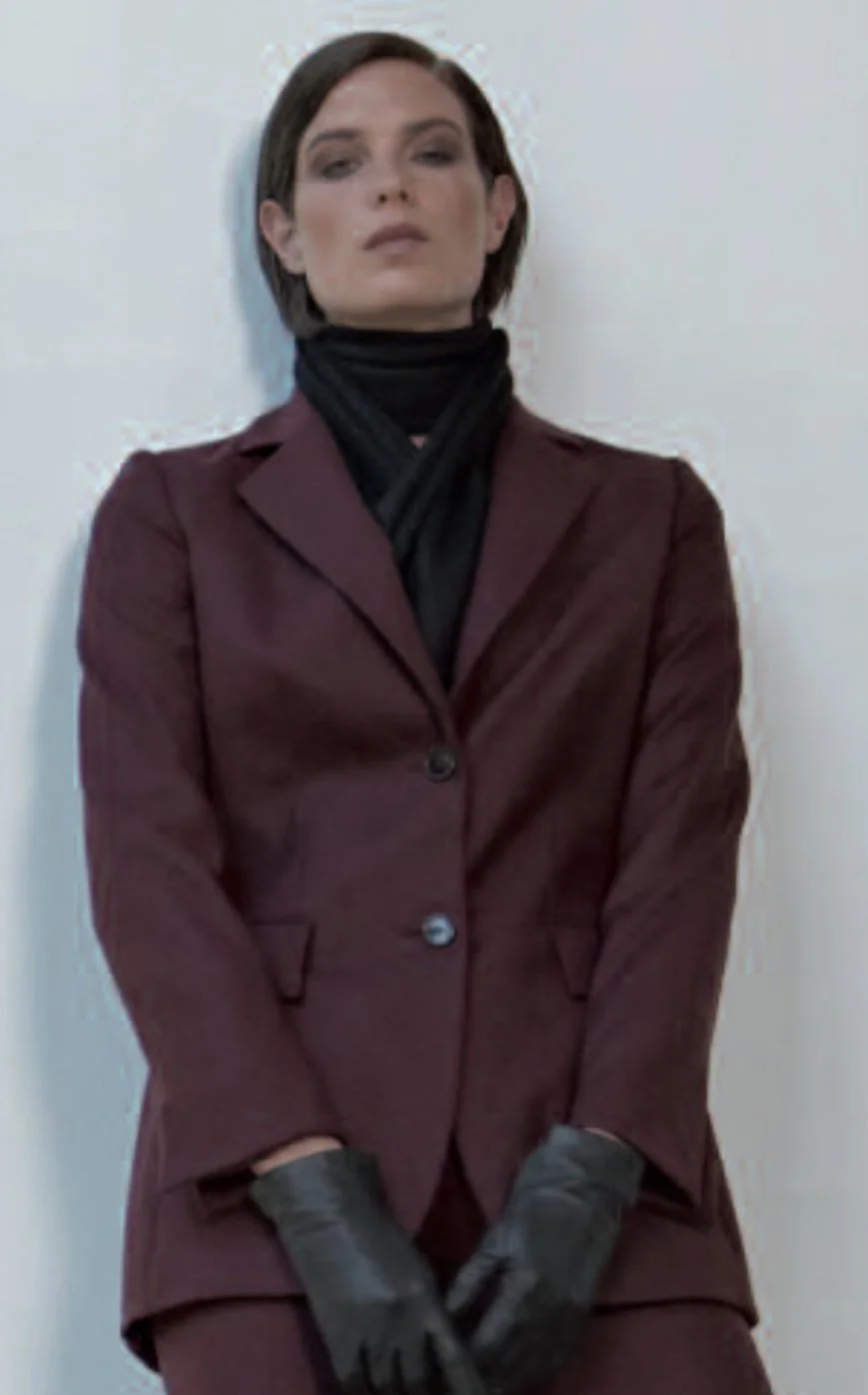 Georg et Arend Marit Blazer in Burgundy
