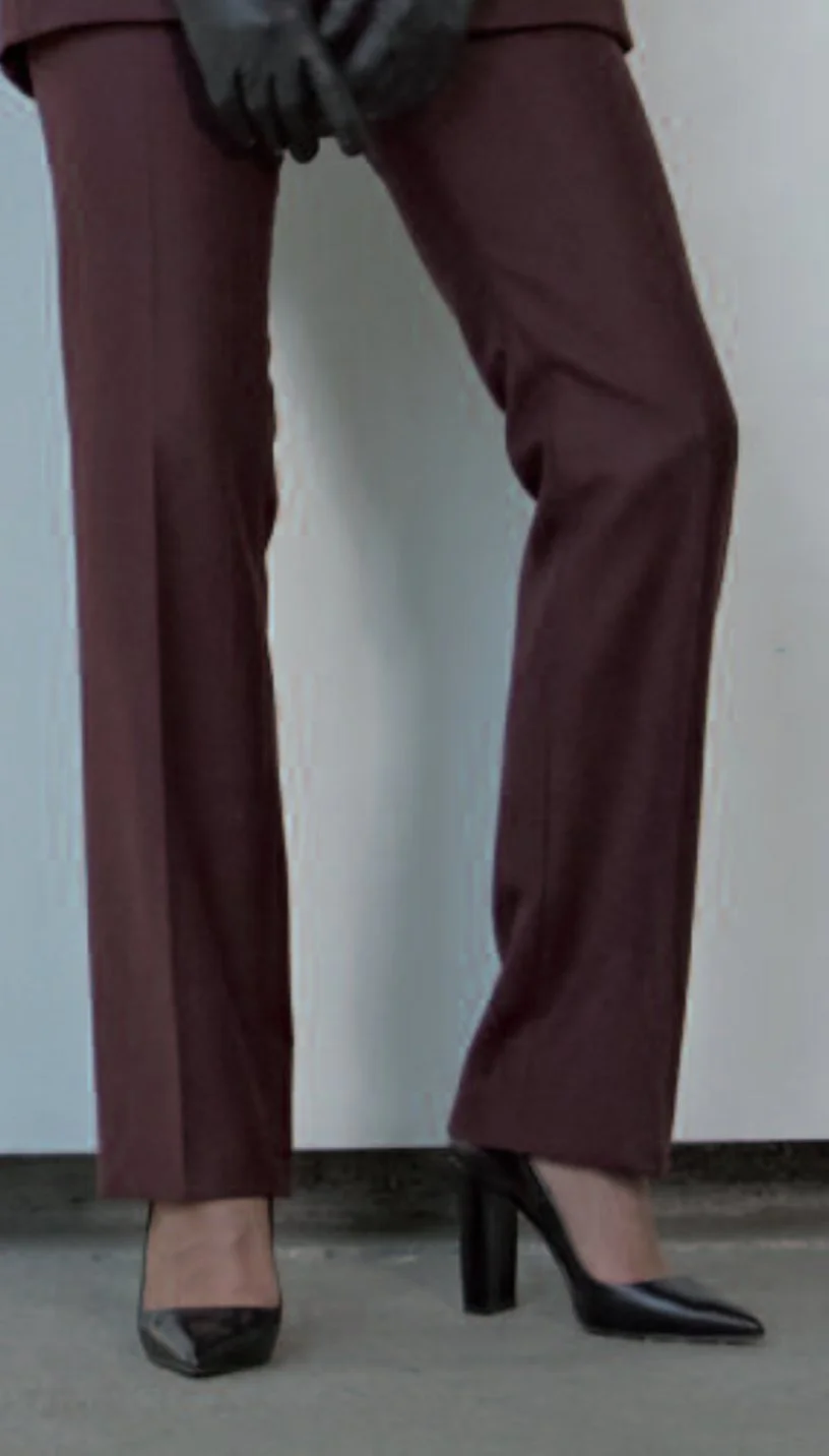 Georg et Arend Floris Trousers in Burgundy