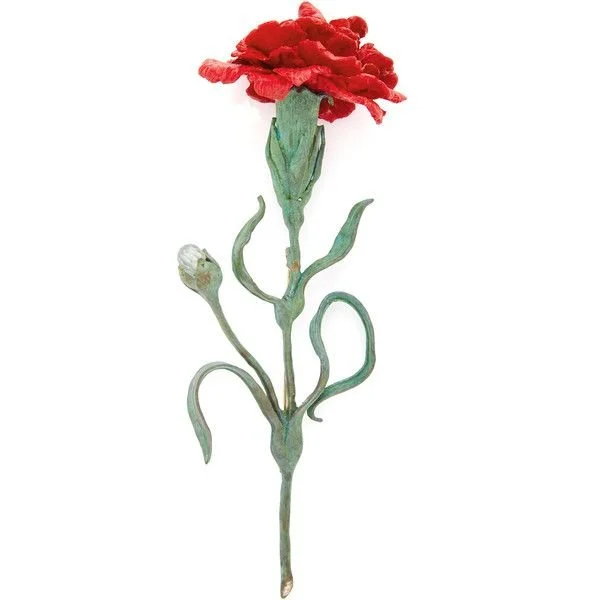 Luz Camino Red Carnation Brooch