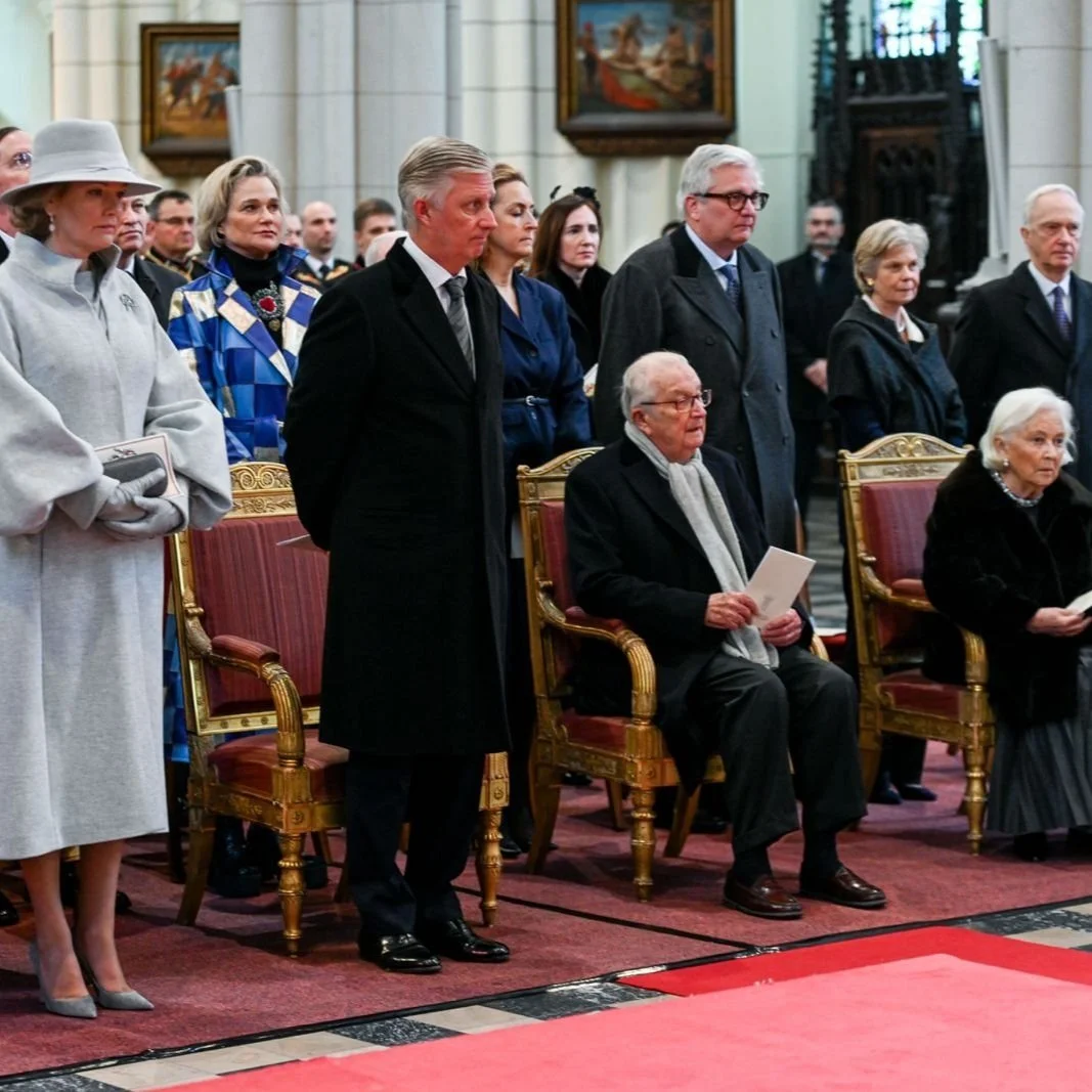 Belgian Royal Family attends tribute to deceased family members