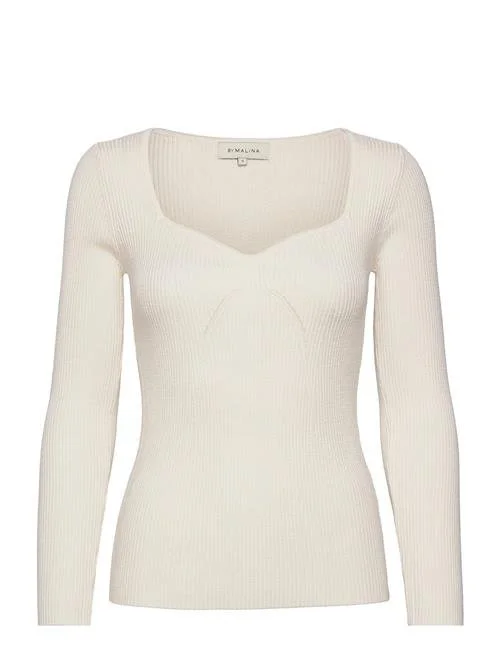 By Malina Tulip Top in White