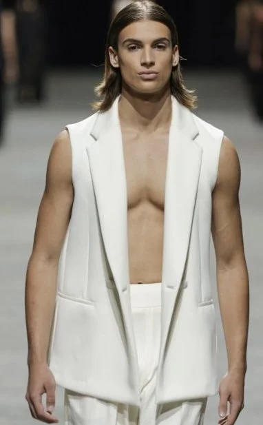 Natan Alois Sleeveless Blazer