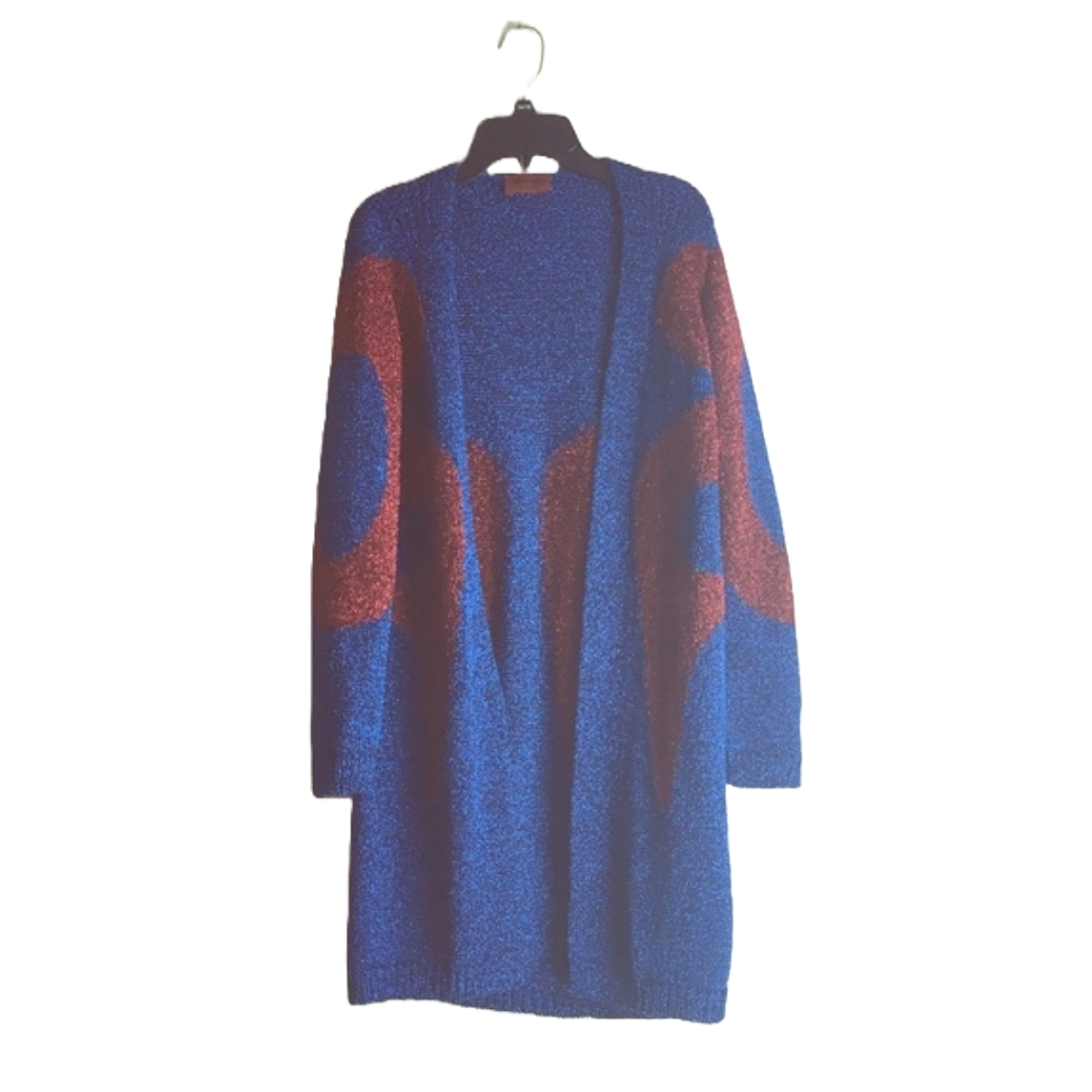 Missoni Metallic Open-Front Cardigan