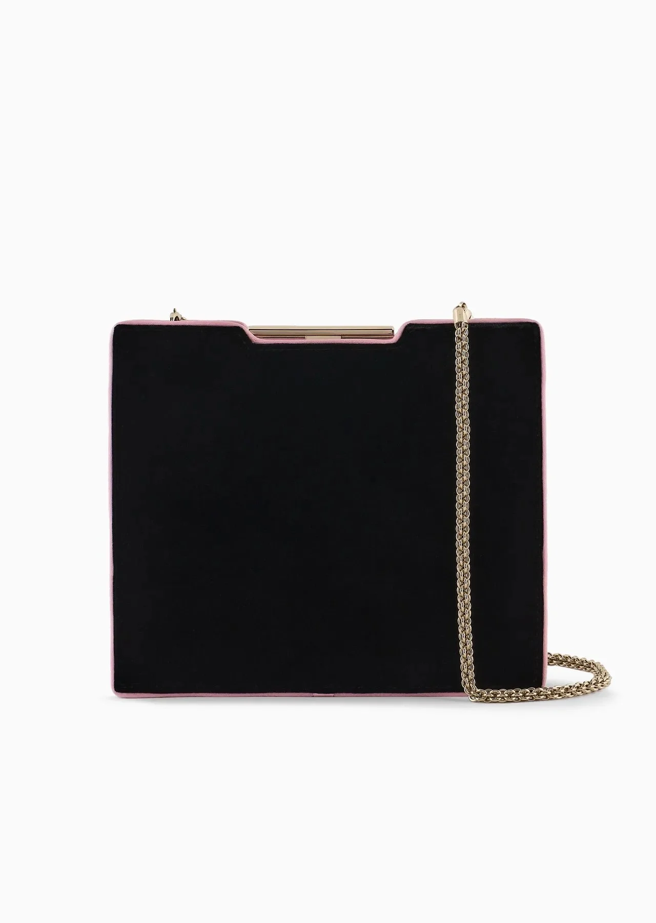 Giorgio Armani Velvet and Satin Clutch Bag