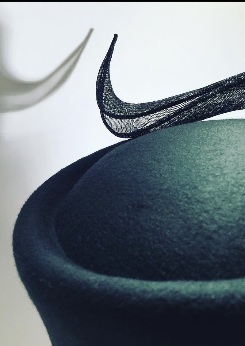 Mathilde Førster Green Felt Hat