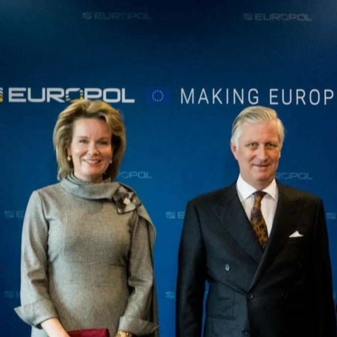 King Philippe and Queen Mathilde visit Europol