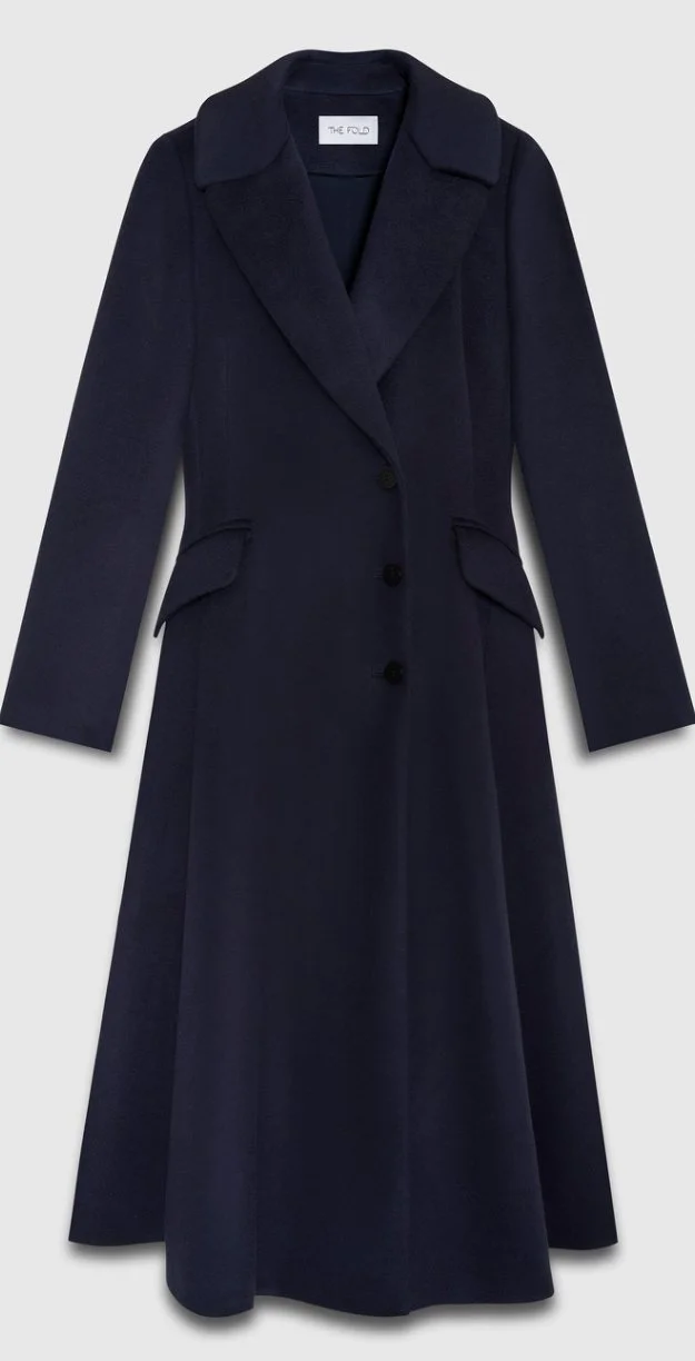 コート Bottega Veneta Double-Breasted Wool And Cashmere Coat Bottega Veneta - Double-breasted wool and cashmere coat blue