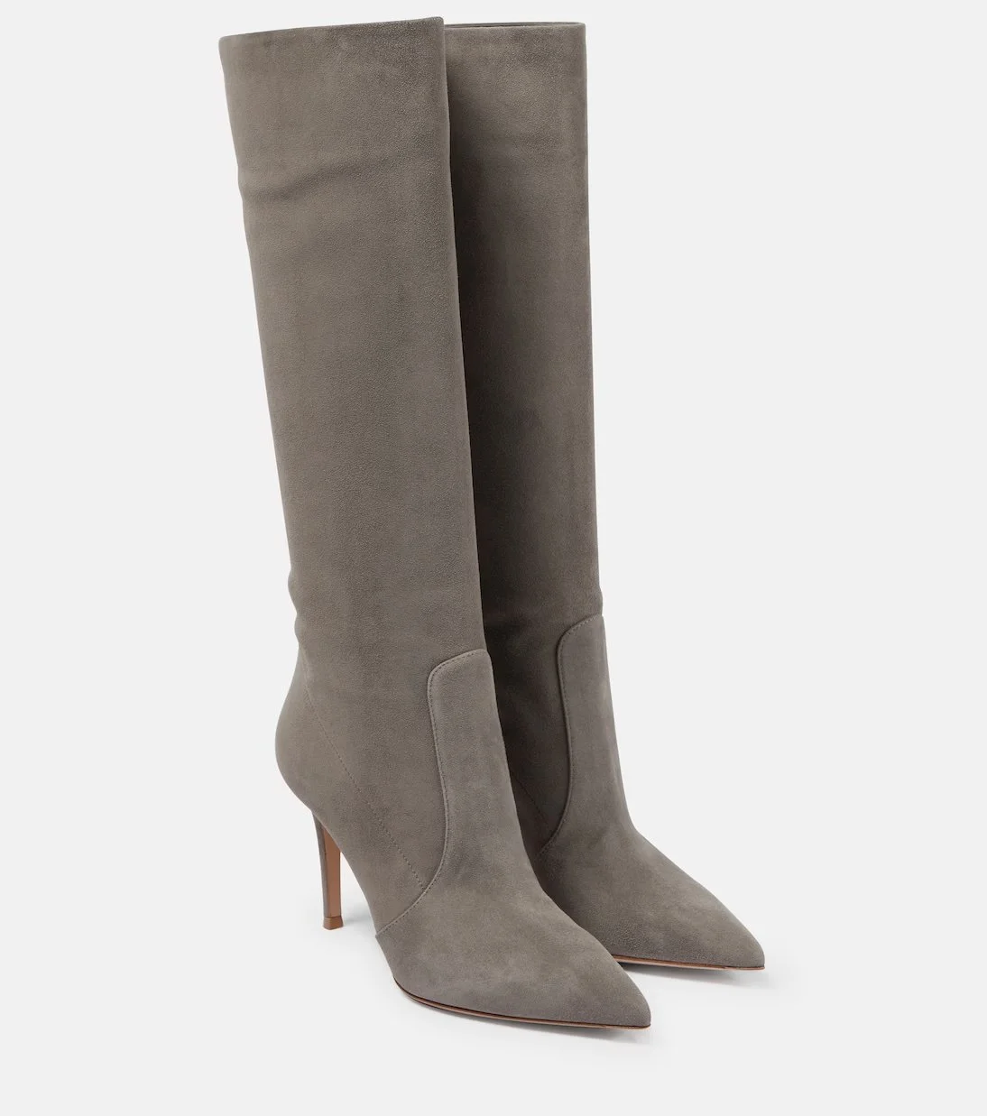 Gianvito Rossi Hansen Boots in Grey