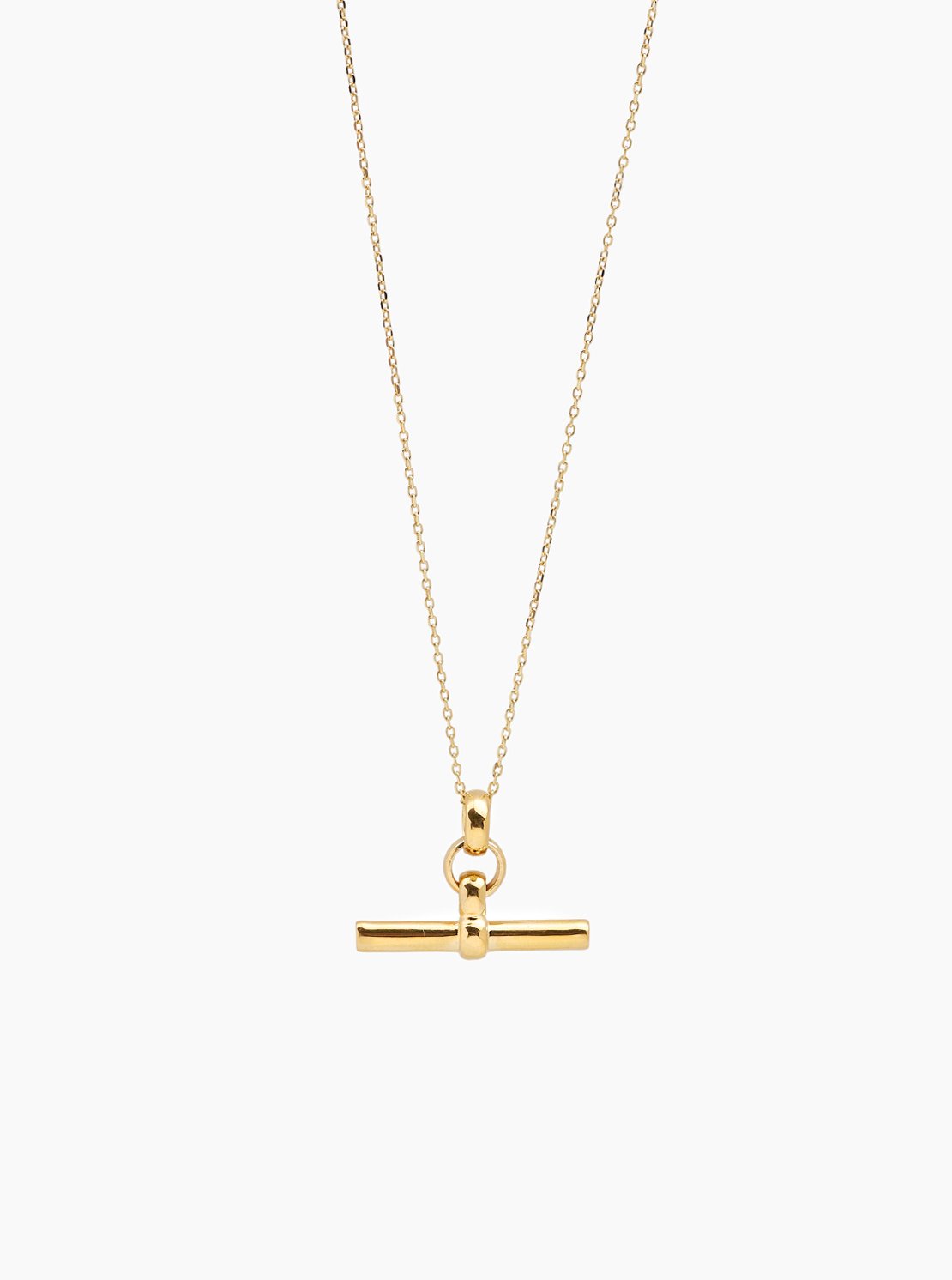 Tilly Sveaas T-Bar Necklace in Gold.jpg