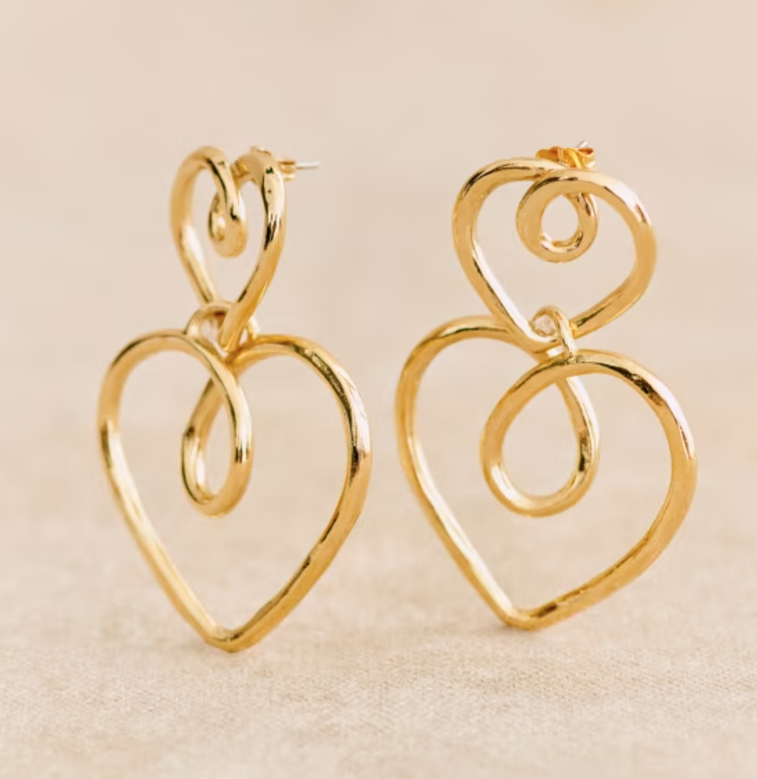 Sézane Coeur Earrings