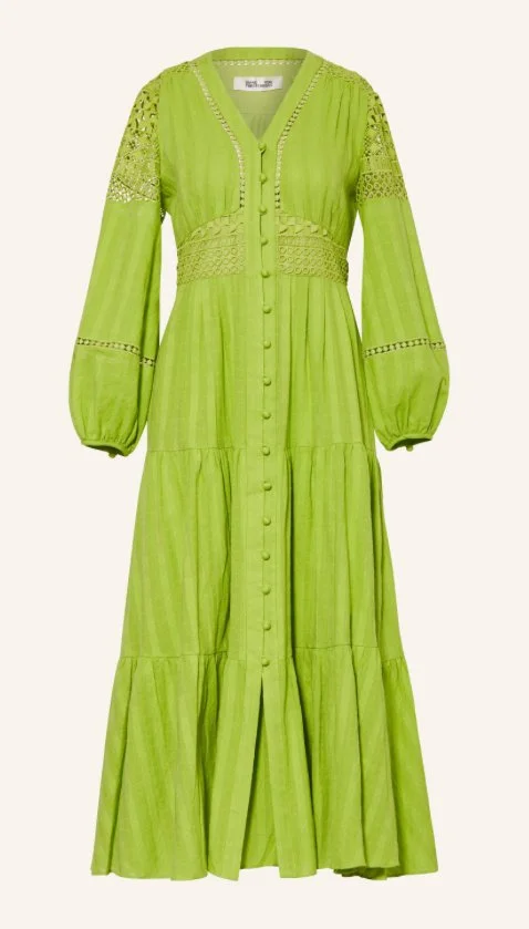 Diane von Furstenberg Gigi Dress in Green