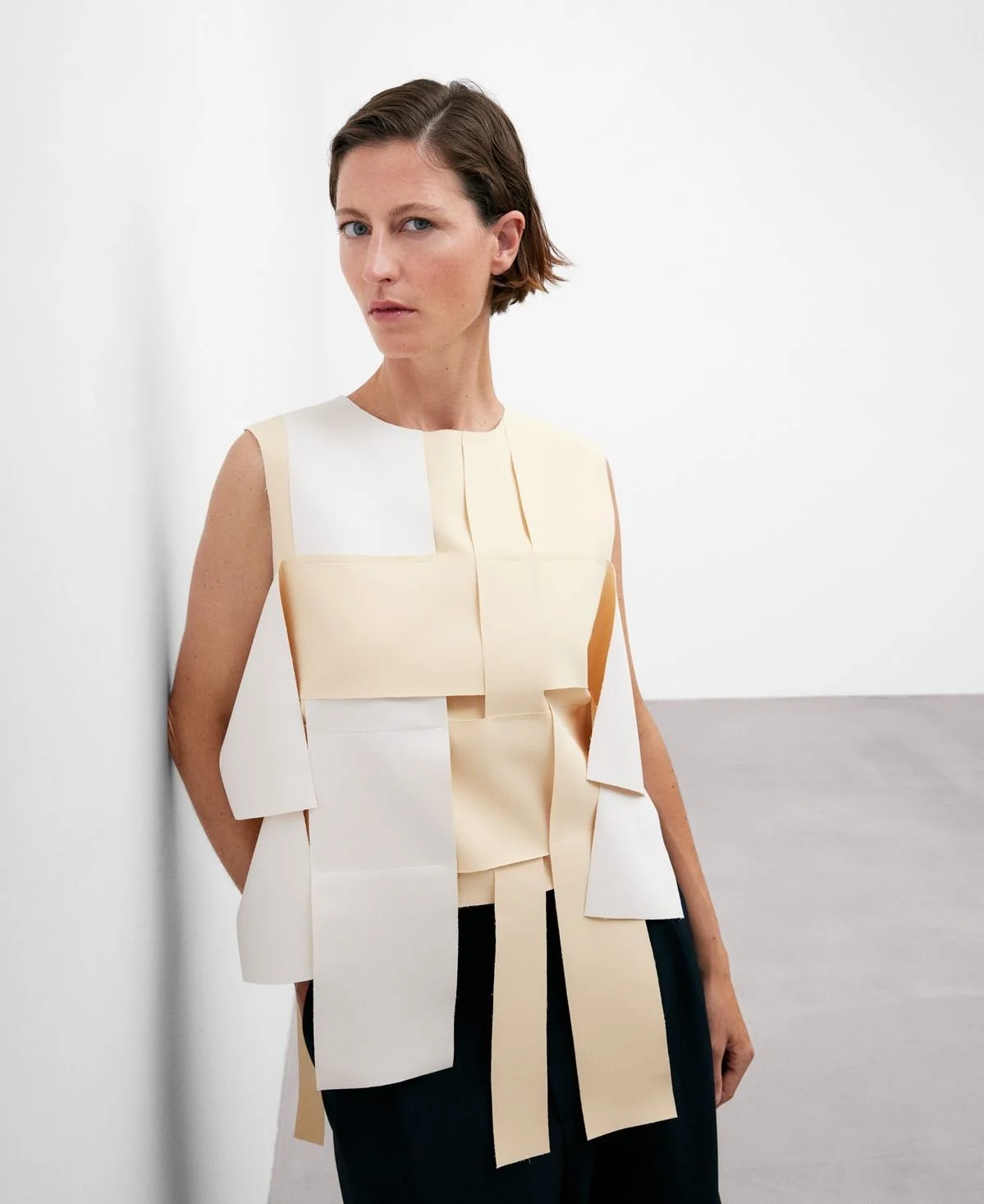 Adolfo Dominguez Cross-Pieces Top — UFO No More
