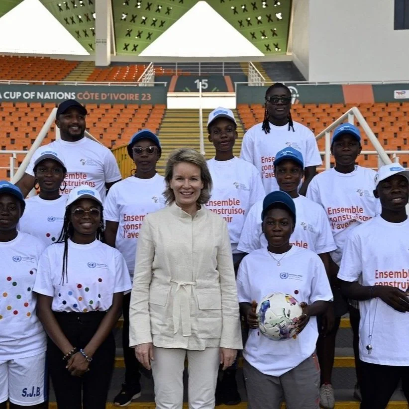 Queen Mathilde visits Côte d'Ivoire - Day 2