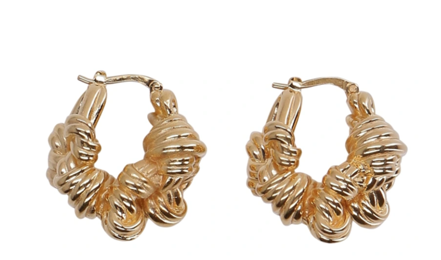 Bottega Veneta Knot Earrings