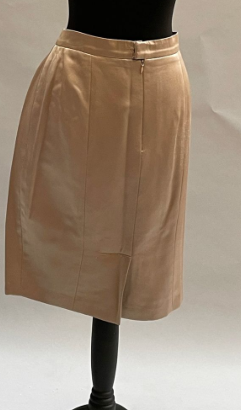 Natan Couture Satin Knee Skirt.png