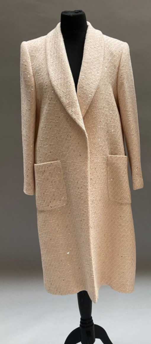 Yves Dooms Sequin Tweed Coat.png