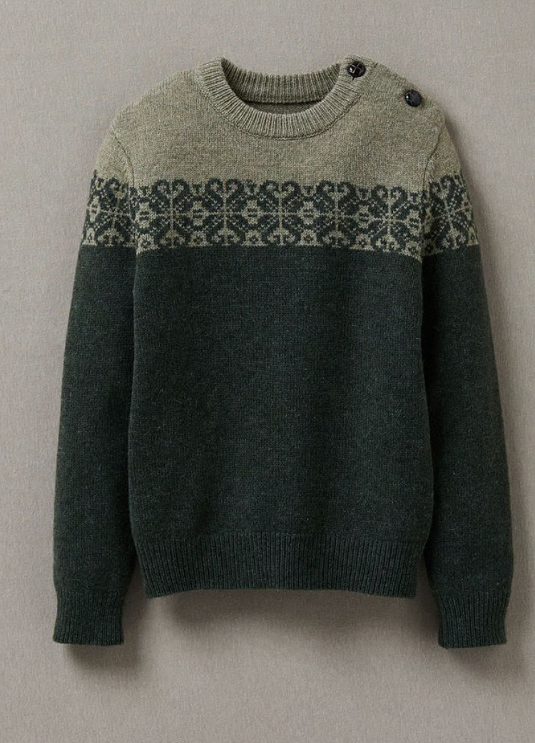 Cyrillus Boys Lambswool Jacquard Jumper