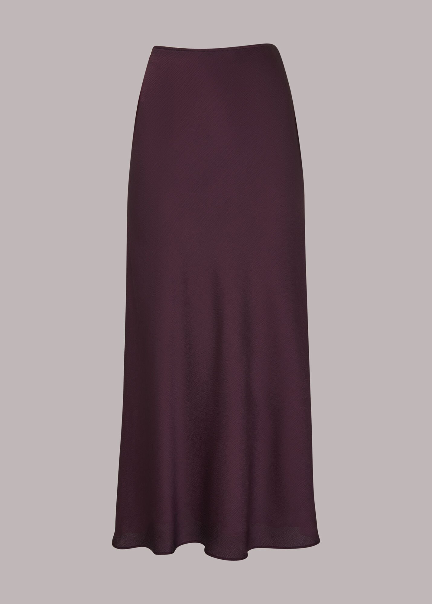 Whistles Satin Bias Cut Skirt in Aubergine.jpg