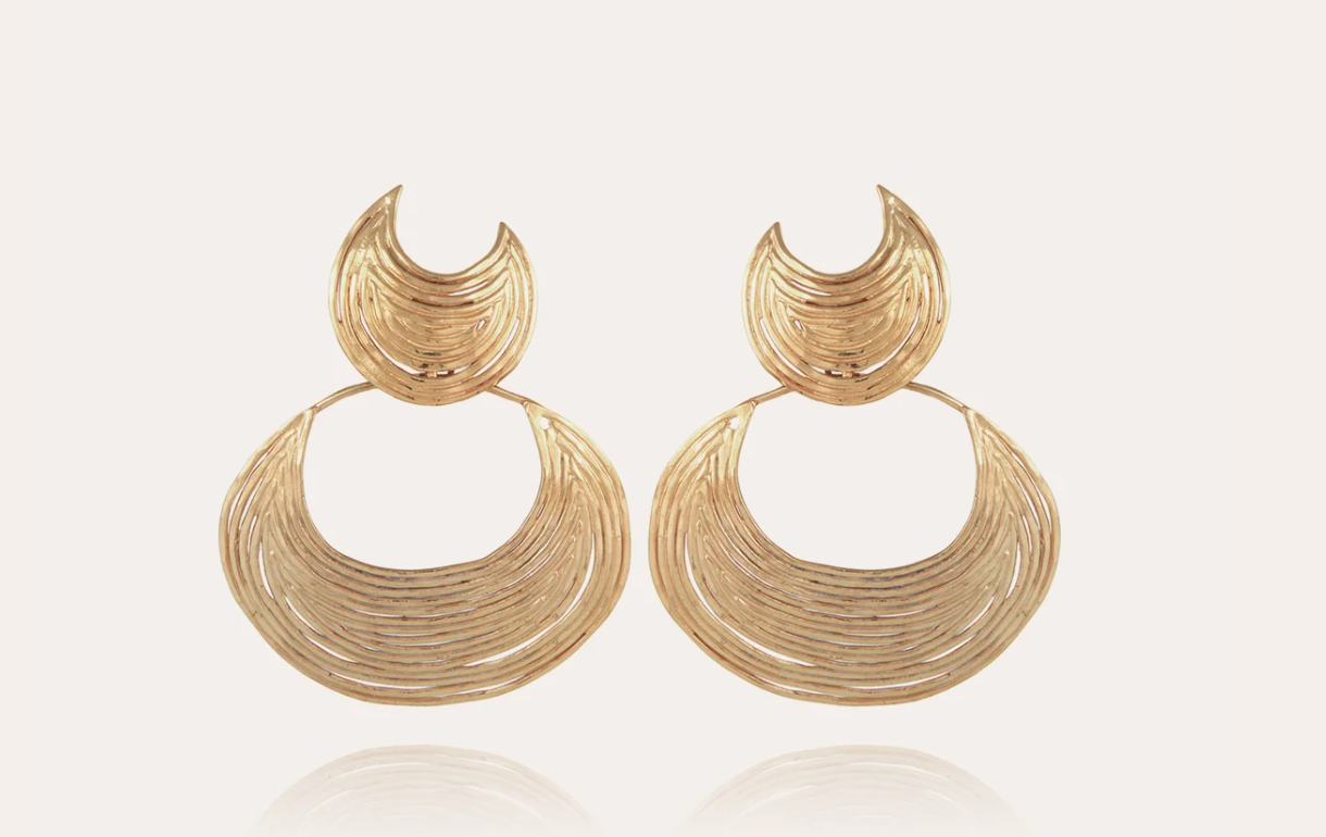 Gas Bijoux Luna Wave Earrings