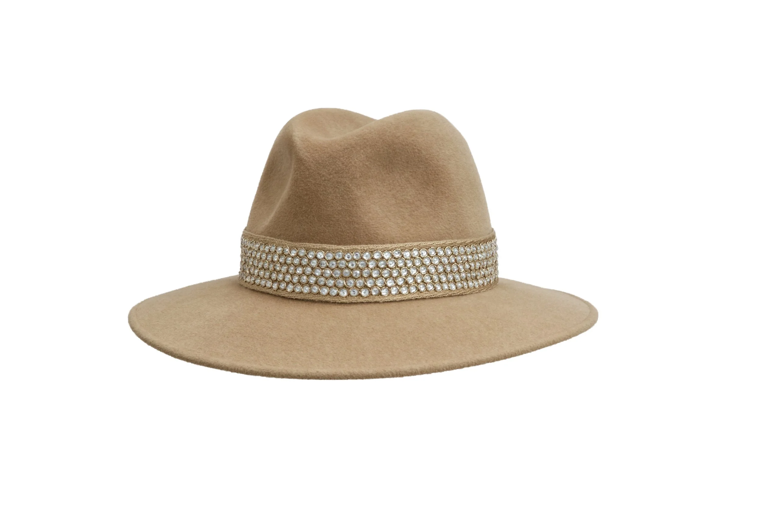 Camilla Rose Millinery Lyra Fedora in Green