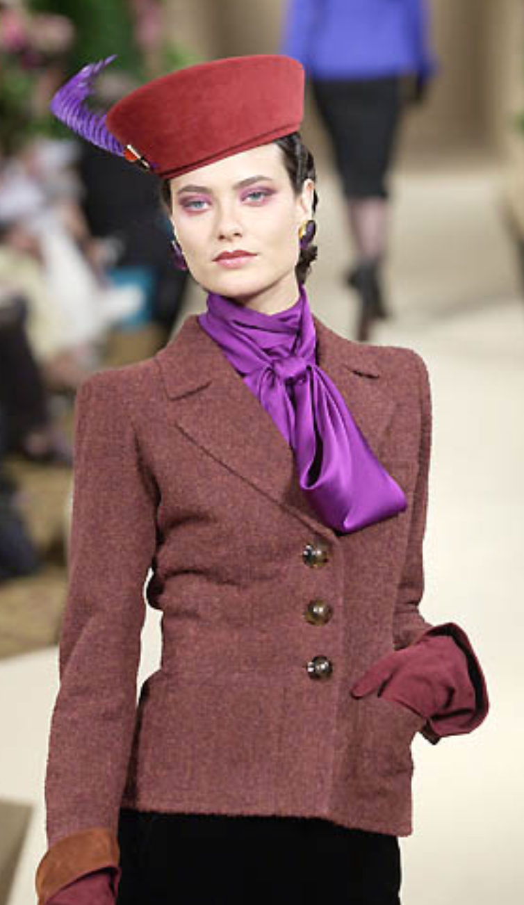 Yves Saint Laurent Wool Tweed Jacket