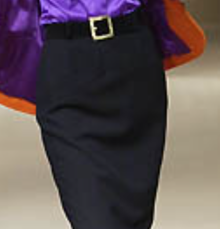 YSL Belted Knee Skirt.png